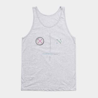 x_x Puppet Outline Tank Top